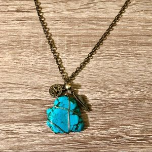 Turquoise Stone Necklace